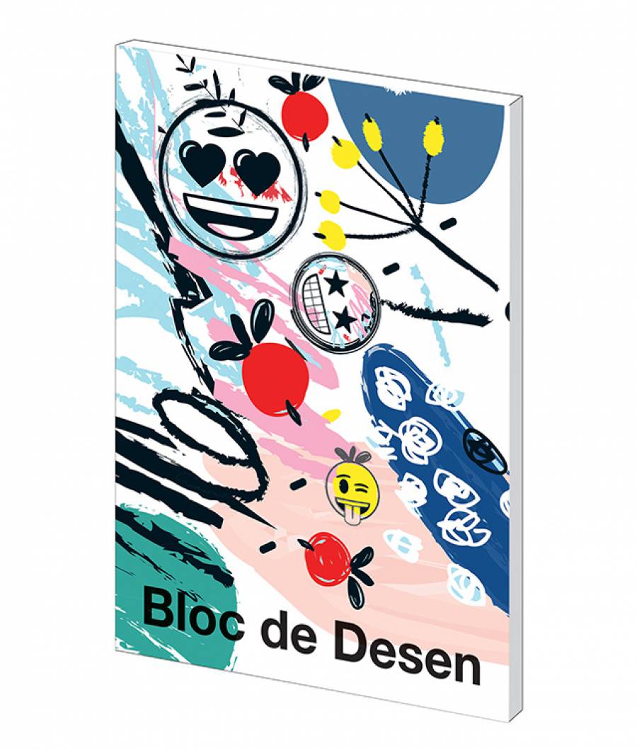 Bloc desen A4 160g 16file Emoji Classic